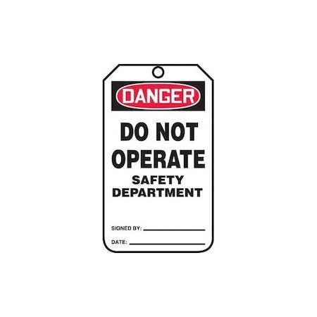 Accuform Adhesive Dura-Poly, 3 in Width, 0.025 in Height, , 5 PK MDT146PTM